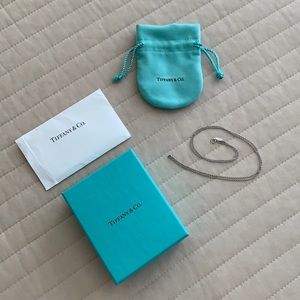 Tiffany & Co. 18KT WG Pendant Chain